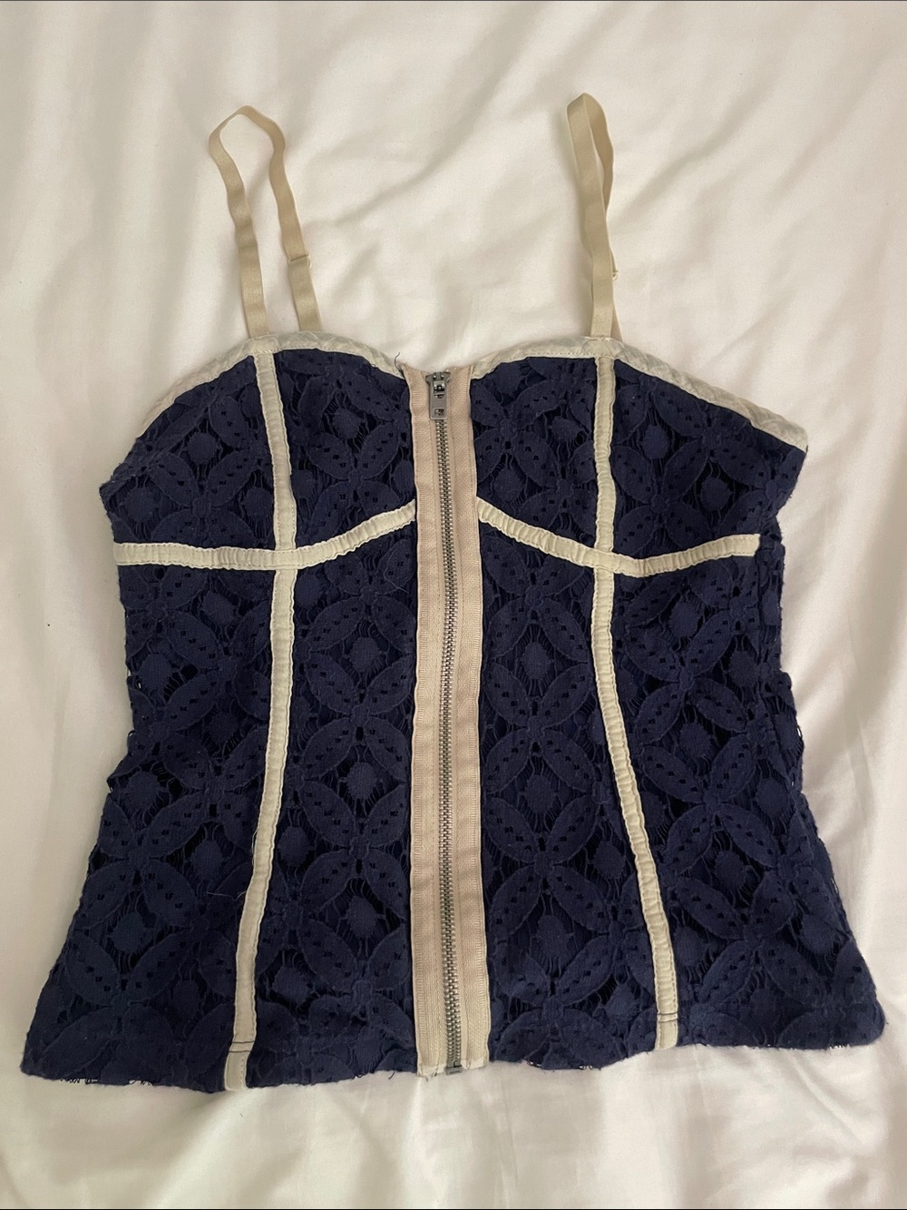 Lace Bustier Top